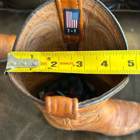 Dan Post Women’s Cowboy Boots Cognac size 6.5 - Picture 9 of 11